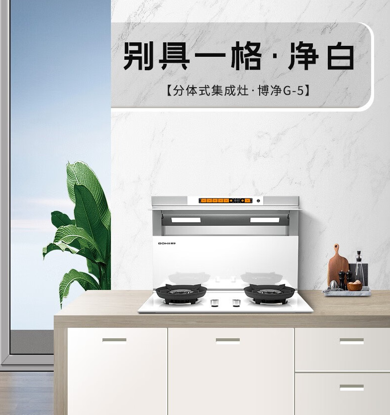 分体式集成灶-集成灶加盟-浙江博净电器有限公司